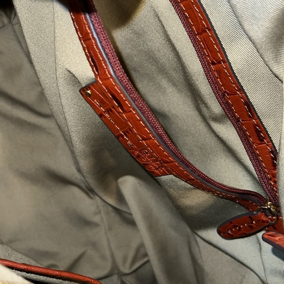 GILI alligator bag large bag zippered closure shoulder bag - Picture 11 of 12